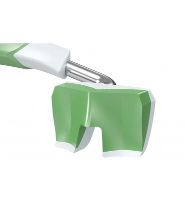 Anillo ancho verde 2 ud./paquete