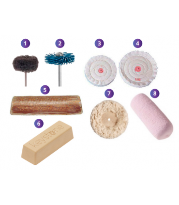 KEYPOLISH KIT PULIDO RESINA 3D KEYPRINT